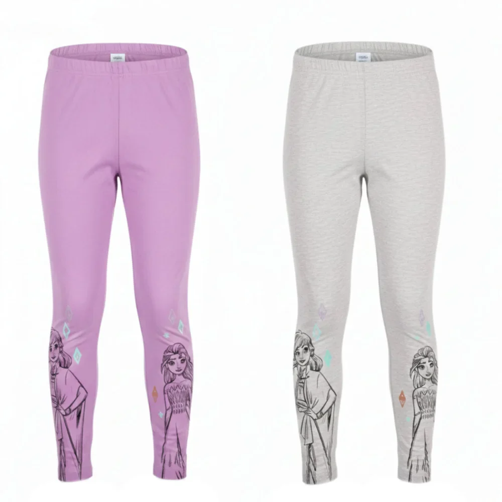 Disney Die Eiskönigin Anna Elsa Kinder Leggings Sporthose