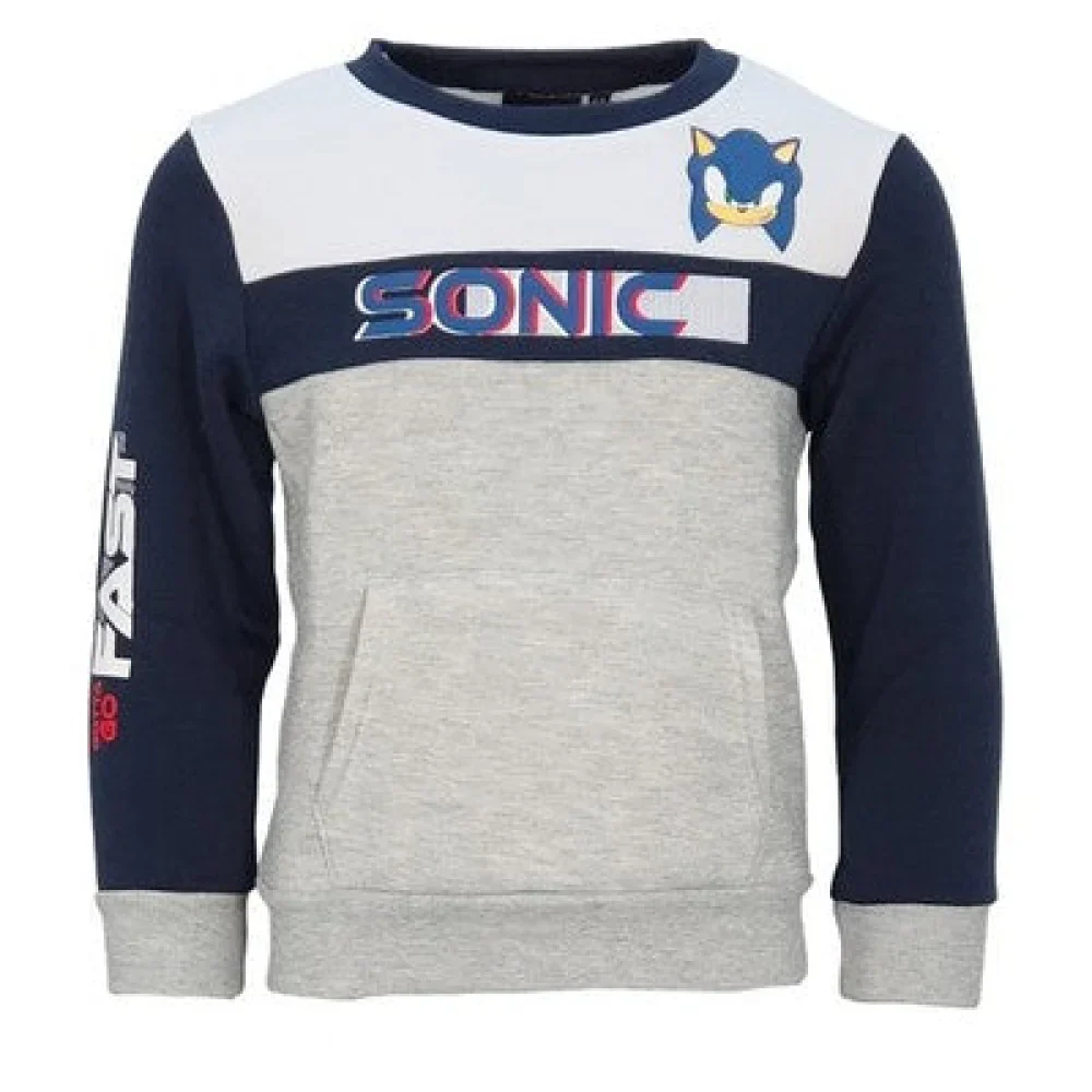 Sonic the Hedgehog Kinder Jungen Pullover Sweater Pulli