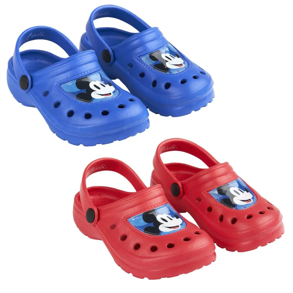 Disney Mickey Maus Jungen Kinder Clogs Badeschuhe