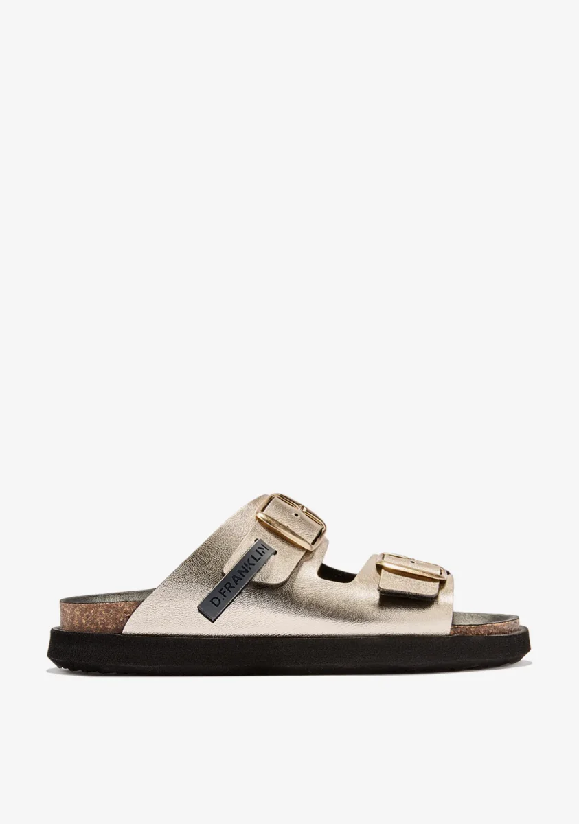 Vibe Sandals Buckle Met Platinum
