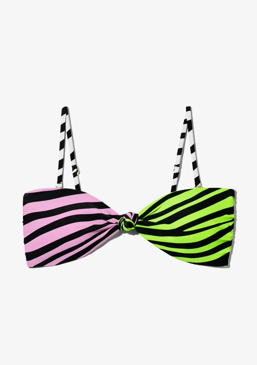 Maui Top Zebra Pink / Lime – Bild 3