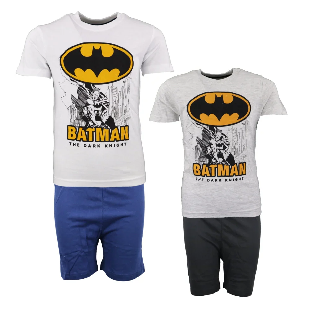 DC Comics BATMAN Kinder kurzarm Pyjama