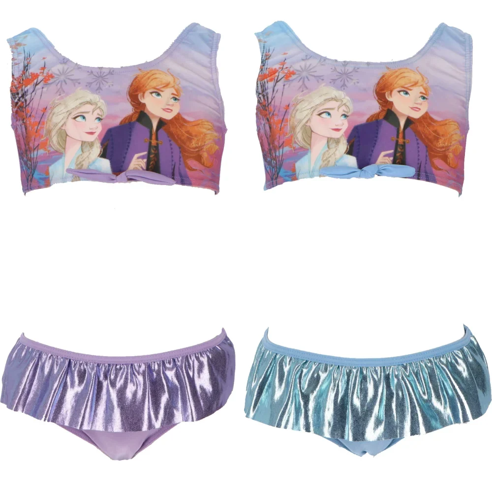 Disney Die Eiskönigin Elsa Anna Kinder Mädchen Badeanzug Bikini